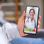 Talk to a doctor via video.