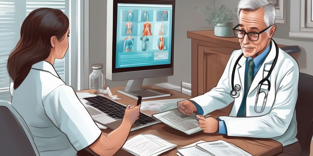 doctor consulting patient online about weight loss medication