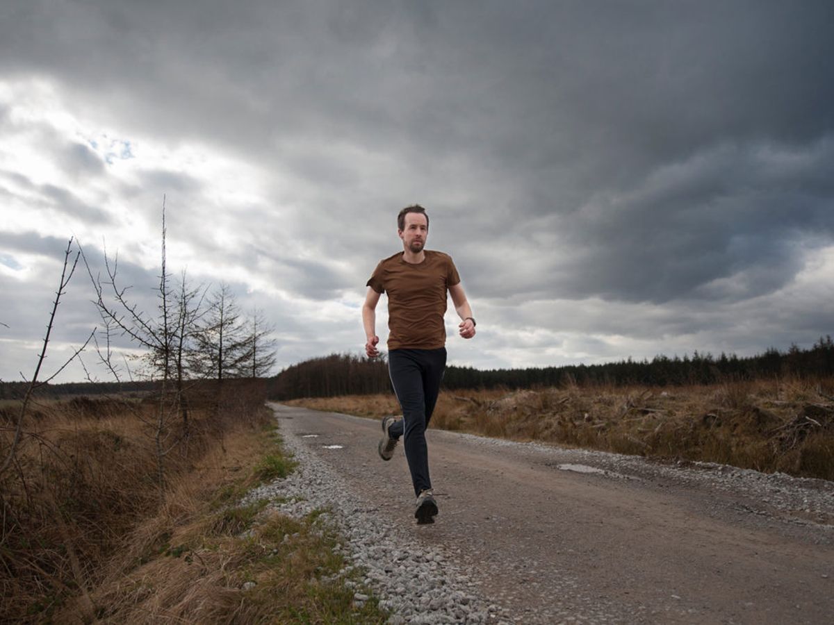 fit man exercising outdoors